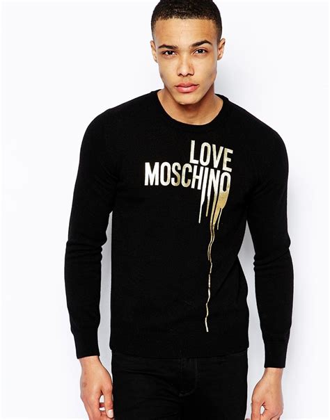 moschino jumper men's.